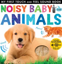 Readerlink Distribution Services Patricia Hegarty's NOISY BABY ANIMALS Interactive Board Book*Kids Reading, Writing & Speech|Kids Books