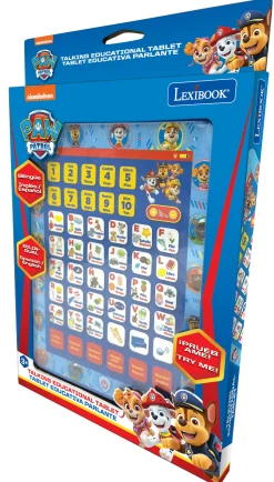 Lexibook Paw Patrol Bilingual Educational Tablet with Touch-Sensitive Learning Pad* Preschool Education Toys & Activities|Preschool Pals