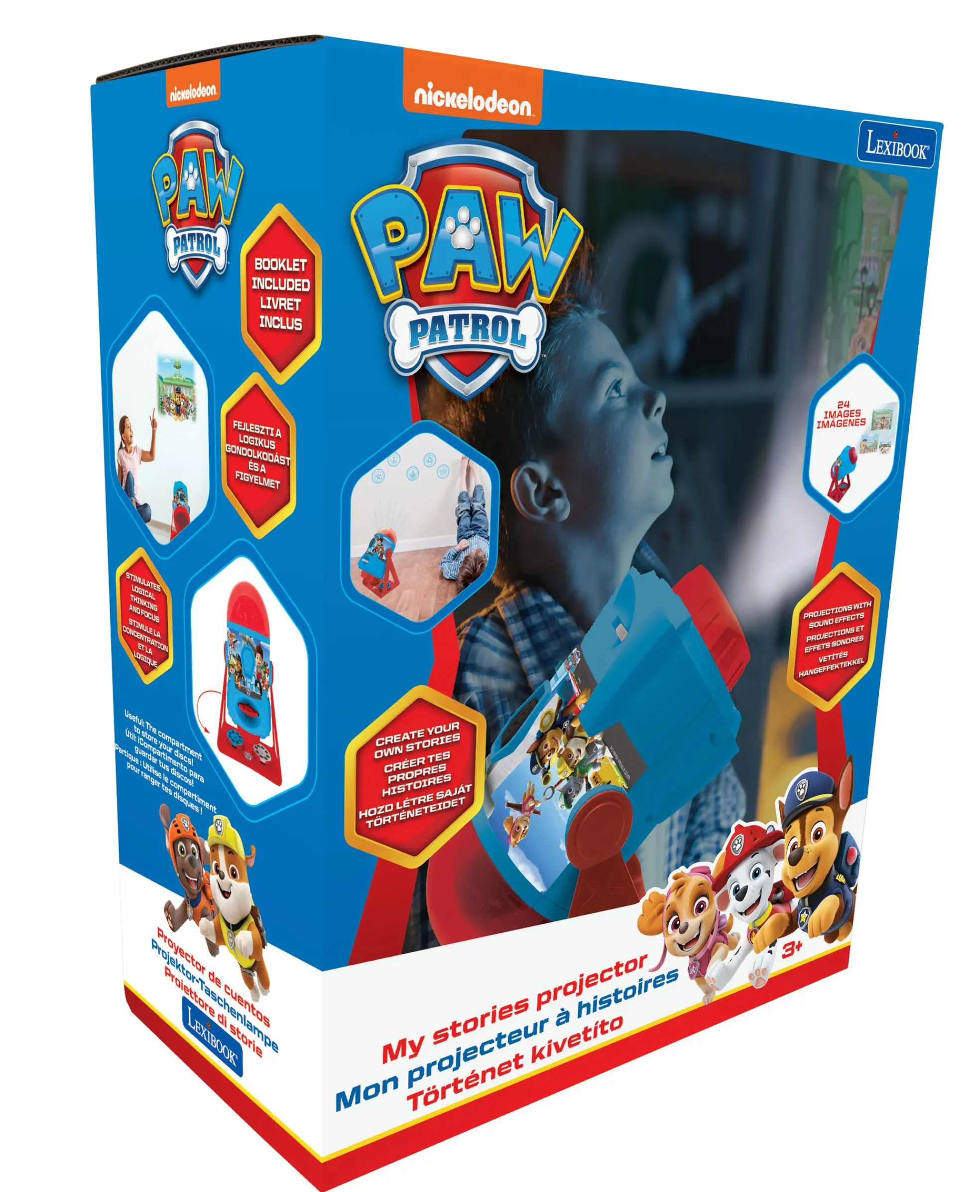 Lexibook Paw Patrol 2-in-1 Story Creator Projector with Sounds and Activities* Preschool Pals|Electronics