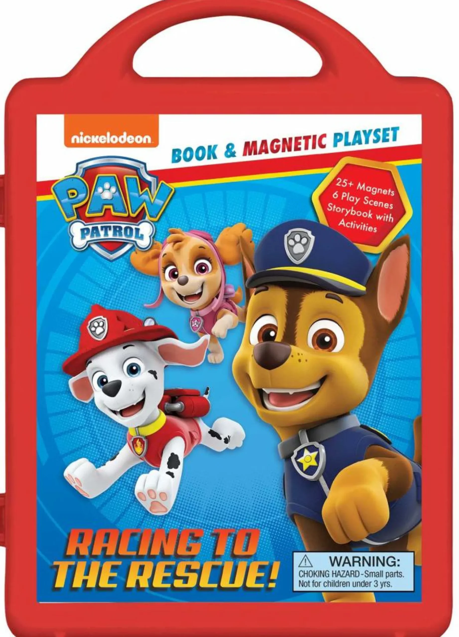 Readerlink Distribution Services Paw Patrol: Racing to the Rescue Magnetic Adventure Playset* Preschool Pals|Reading, Writing & Speech