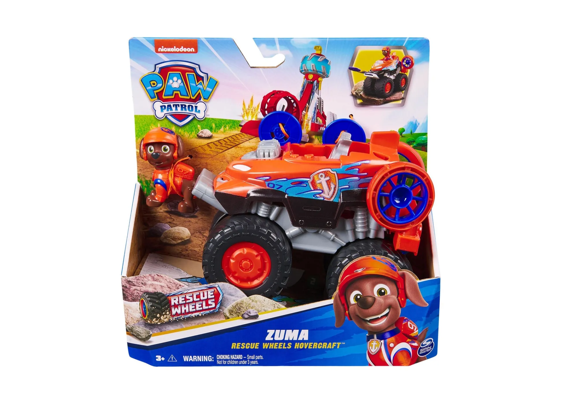 Macy's - Supplier Paw Patrol Rescue Wheels Zuma's Hovercraft Monster Truck* Preschool Pals|Playsets & Vehicles