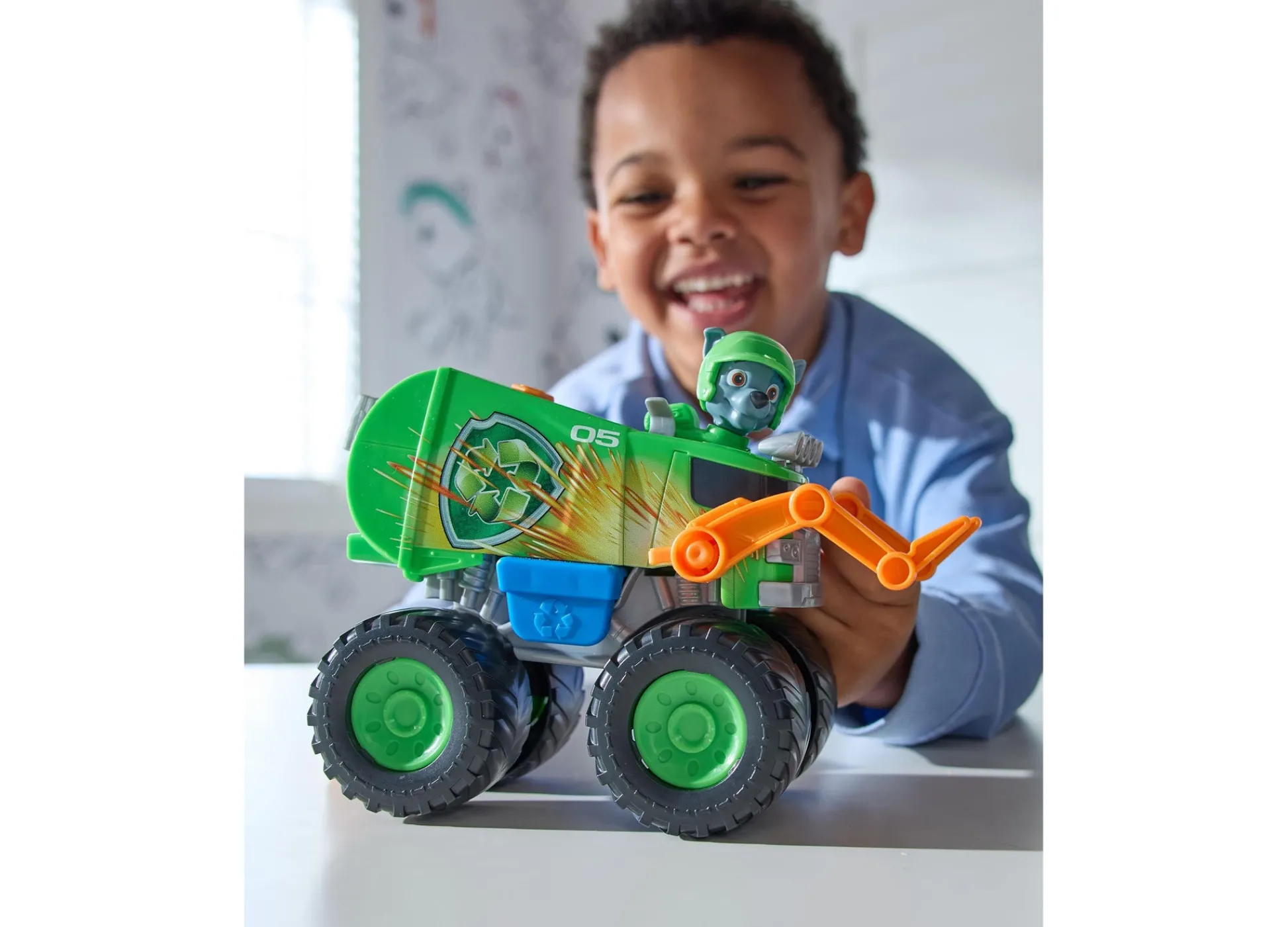 Macy's - Supplier Paw Patrol Rescue Wheels Rocky's Off-Road Toy Truck* Preschool Pals|Playsets & Vehicles