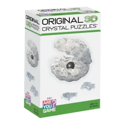 AreYouGame Pearlescent Wonder 3D Crystal Puzzle - Enigmatic Shell Design* Puzzles