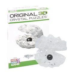 AreYouGame Pearlescent Wonder 3D Crystal Puzzle - Enigmatic Shell Design* Puzzles