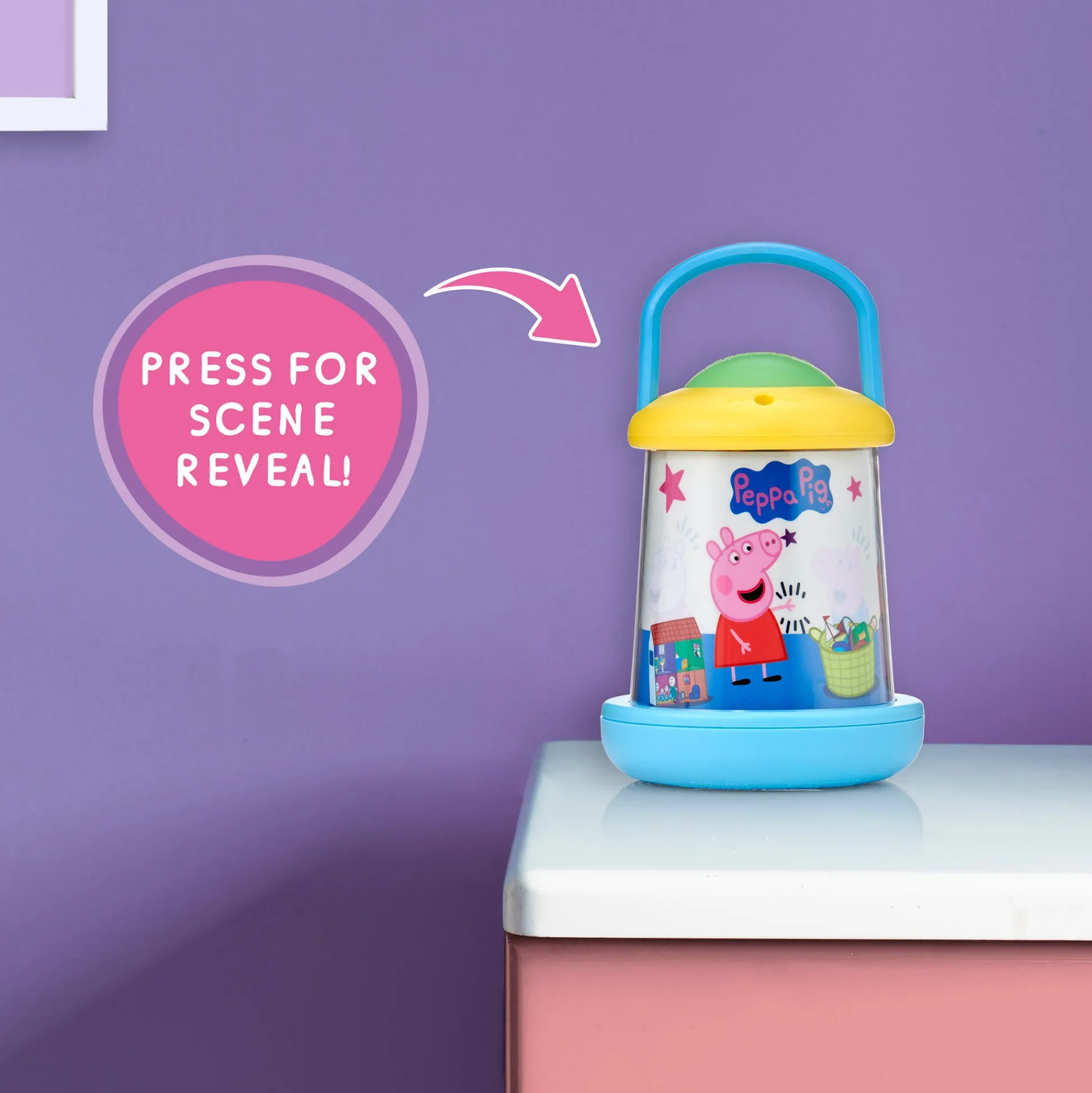 Flat River Group Peppa Pig Light Revealers Magical Night Light Lantern* Preschool Education Toys & Activities|Preschool Pals