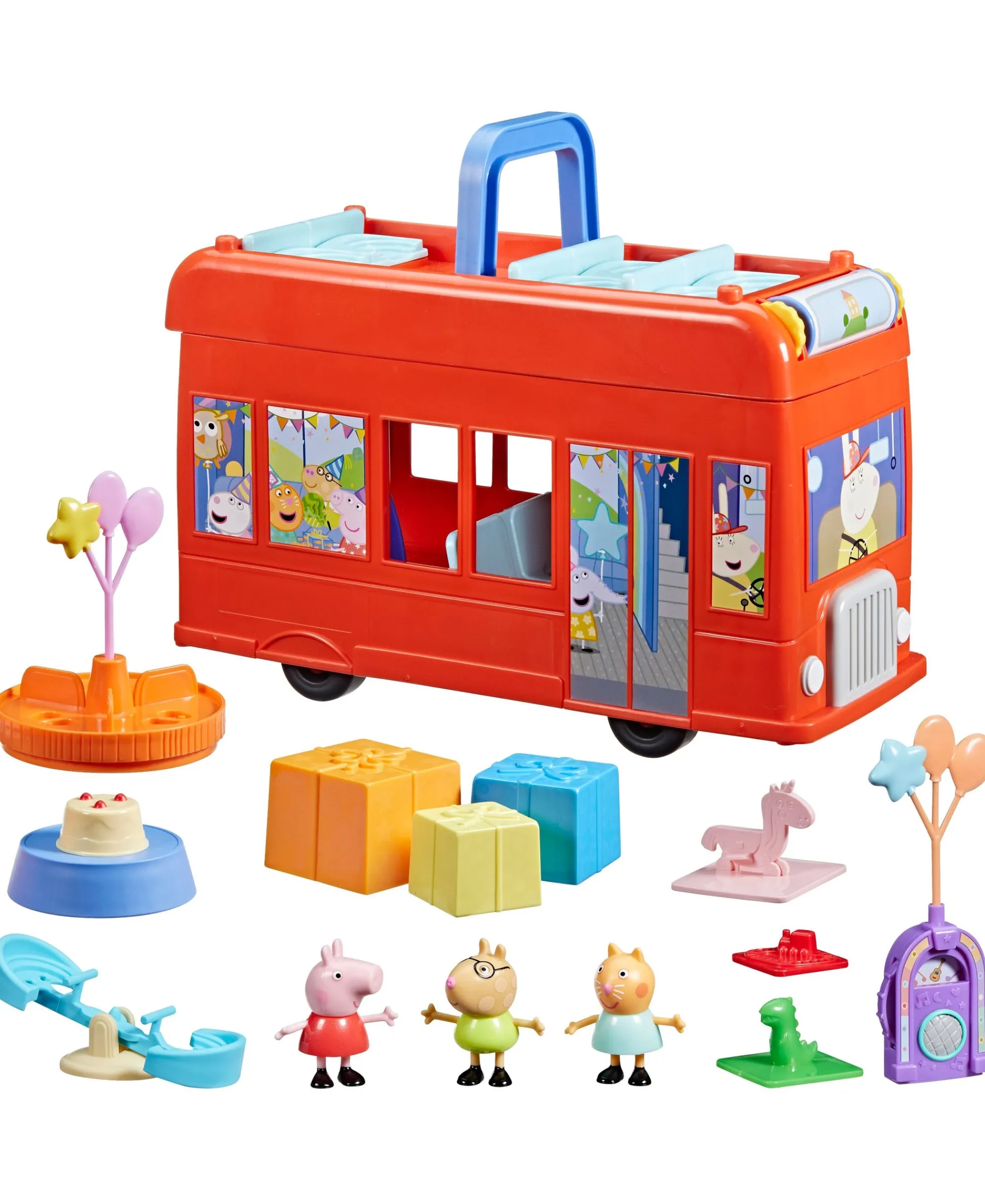 Macy's - Supplier Peppa Pig Peppa's 2-in-1 Transforming Party Bus Playset* Preschool Education Toys & Activities|Preschool Pals