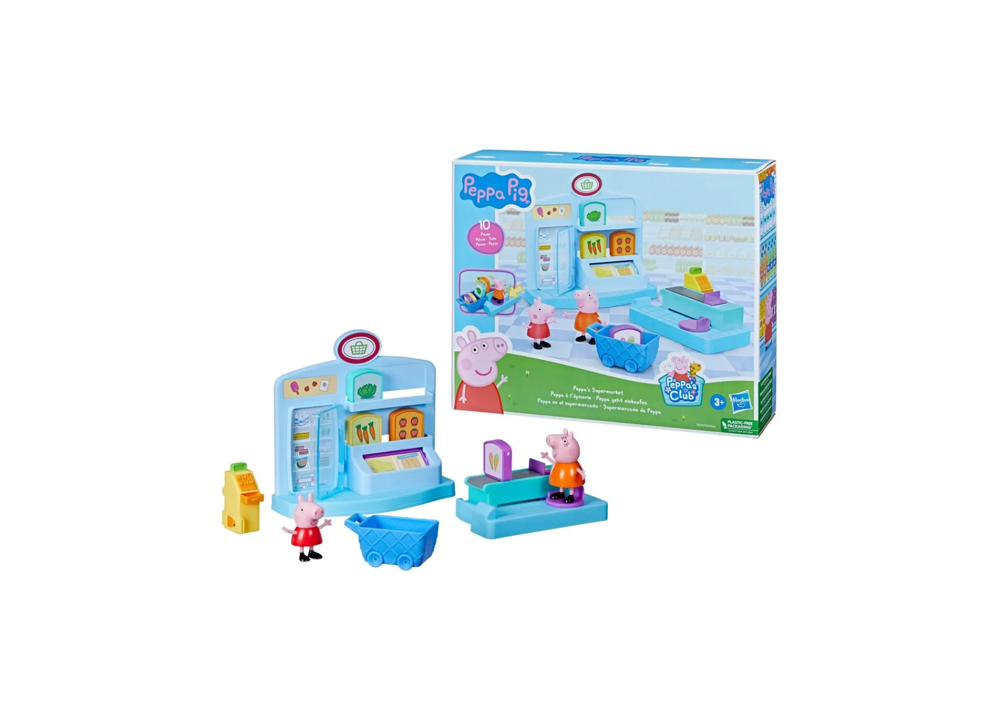 Macy's - Supplier Peppa Pig Peppa's Supermarket Playset - Interactive Grocery Shopping Adventure* Preschool Pals|Preschool Figures & Playsets