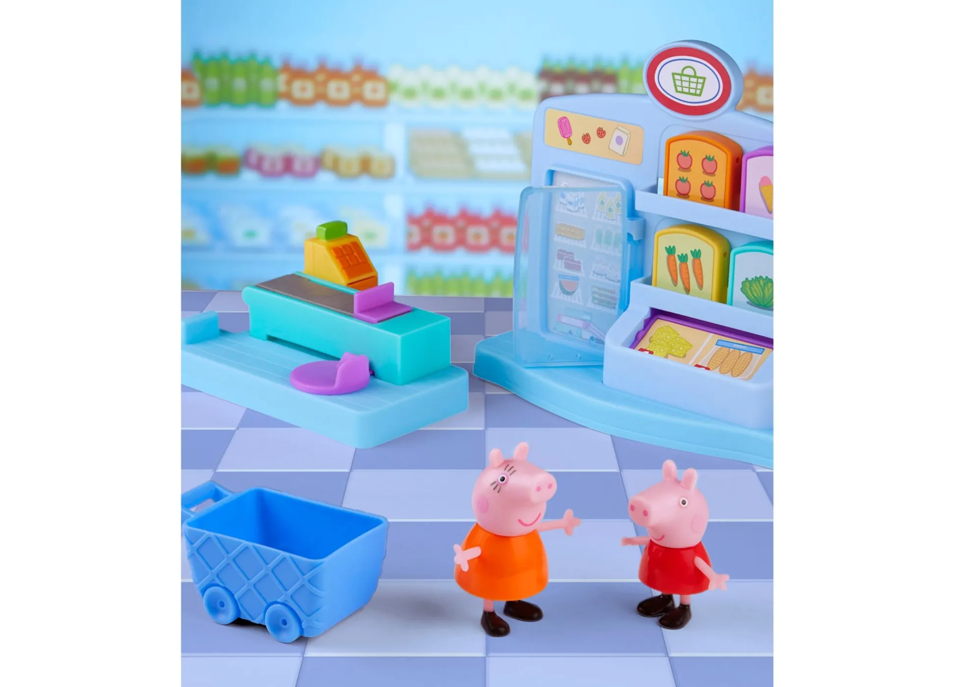 Macy's - Supplier Peppa Pig Peppa's Supermarket Playset - Interactive Grocery Shopping Adventure* Preschool Pals|Preschool Figures & Playsets