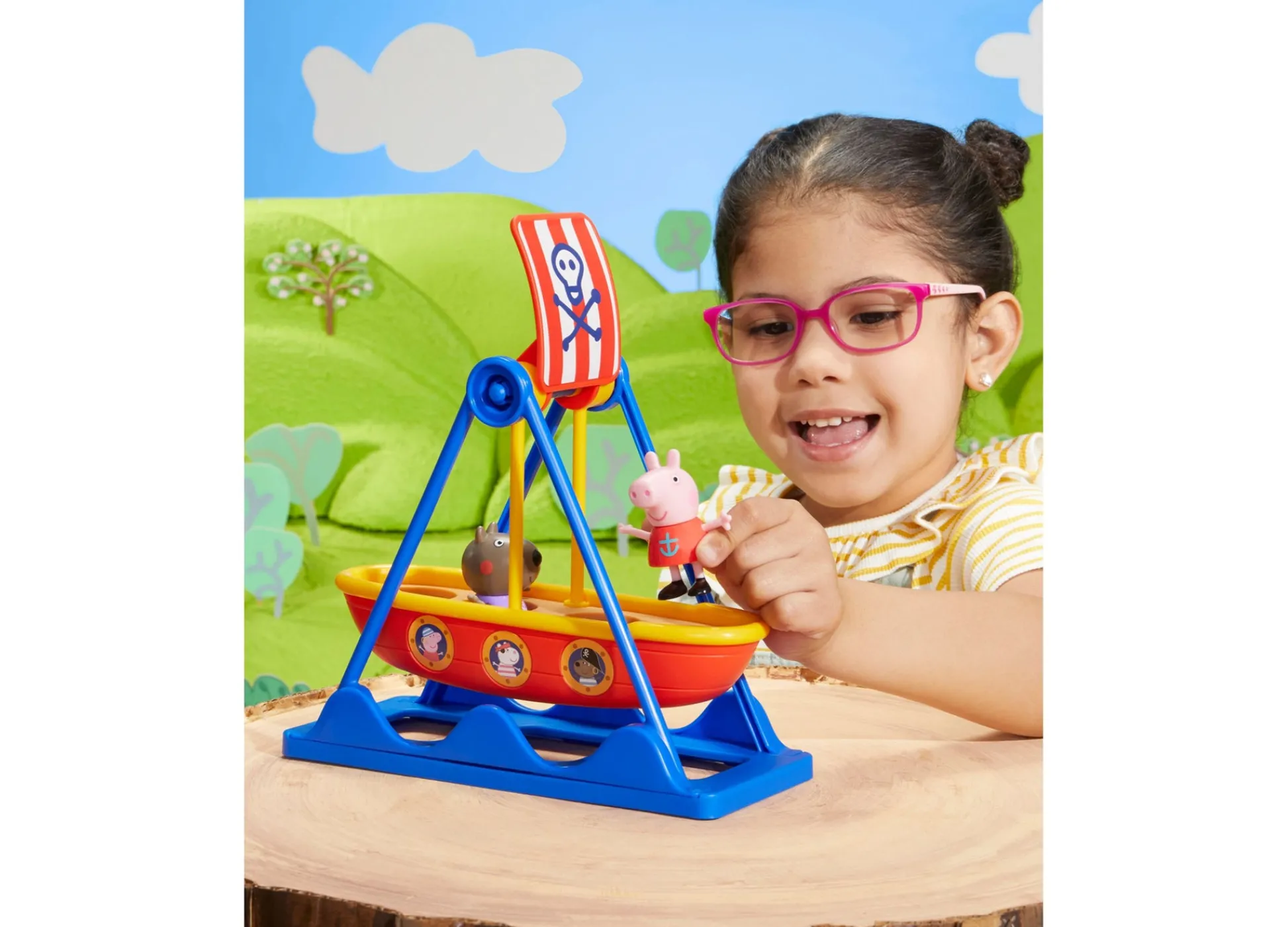 Macy's - Supplier Peppa Pig Pirate Ship Ride Playset with Swinging Action* Preschool Education Toys & Activities|Preschool Pals