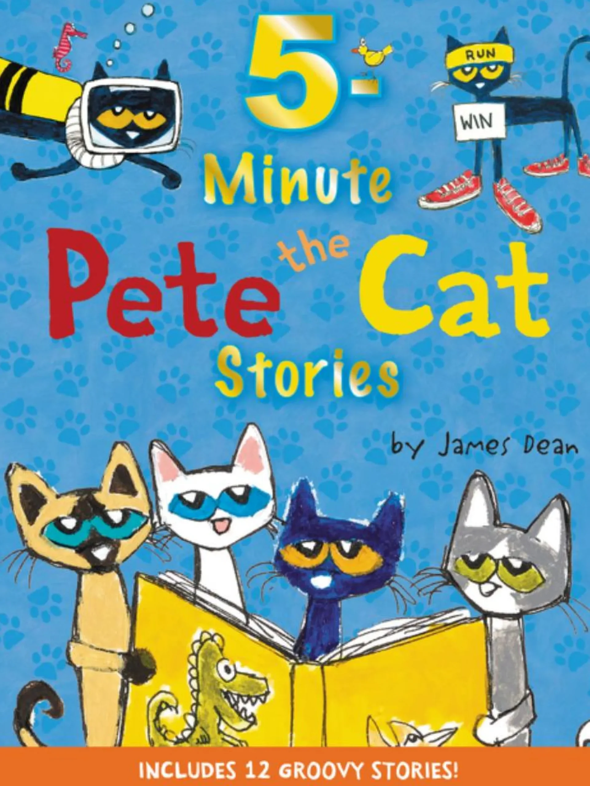 Readerlink Distribution Services Pete the Cat 5-Minute Story Collection Hardcover* Reading, Writing & Speech
