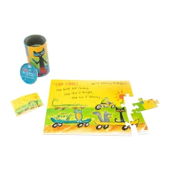 AreYouGame Pete the Cat Mix and Match 24-Piece Tin Puzzle* Puzzles