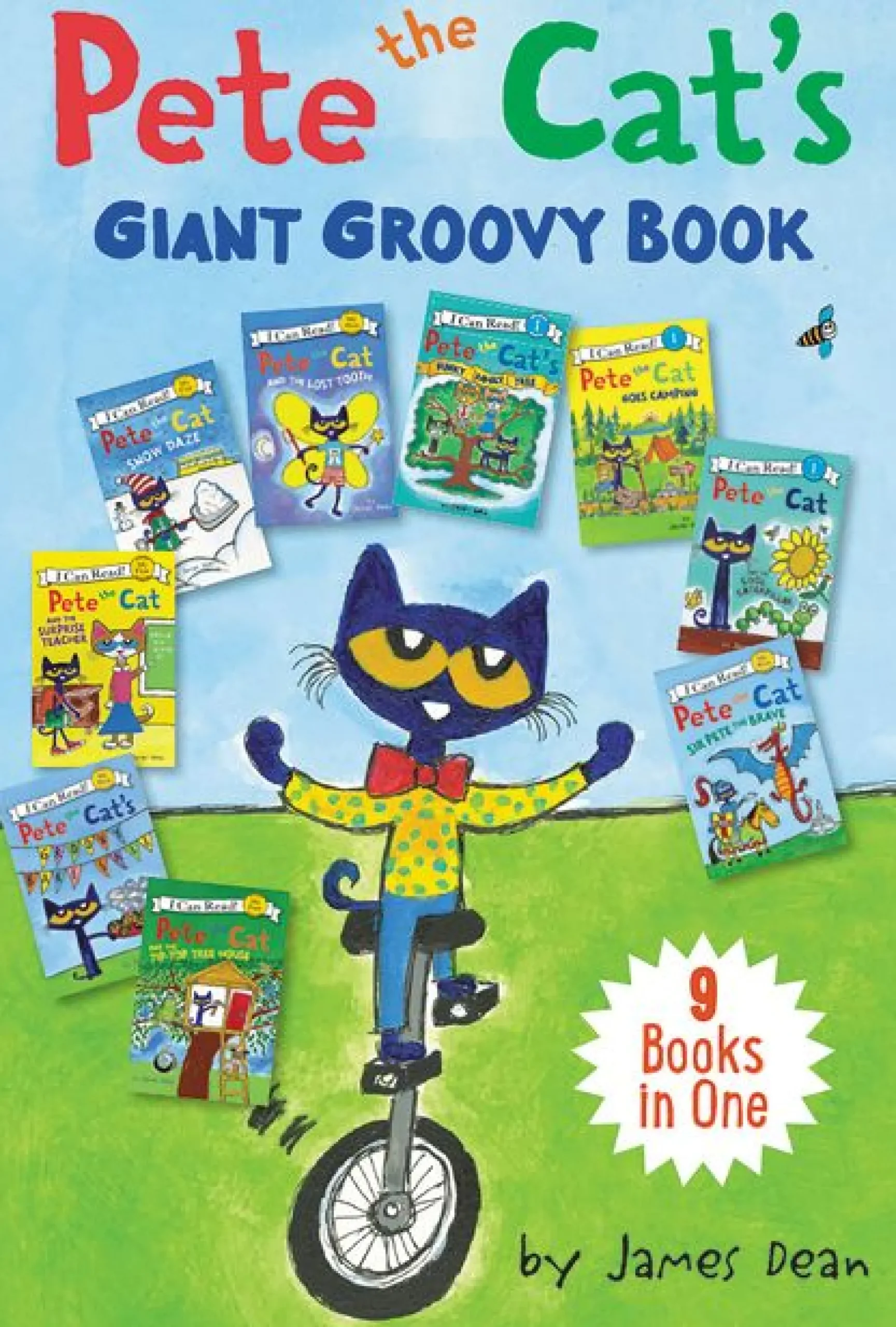 Readerlink Distribution Services Pete the Cat's Giant Groovy Book - 9 Story Collection*Kids Reading, Writing & Speech|Kids Books