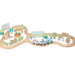 Flat River Group Peter Rabbit Radish Express Train Set - Wooden Track Playset for Ages 3+* Playsets & Vehicles