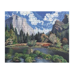 AreYouGame Phyllis Shafer Autumn in Yosemite Valley 1000-Piece Jigsaw Puzzle* Puzzles