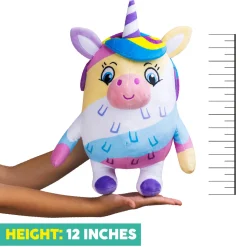 Flat River Group Pi√±ata Smashlings 12 inch Luna the Unicorn Plush Toy with Digital Game Code* Stuffed Animals|Stuffed Animals & Plush Toys