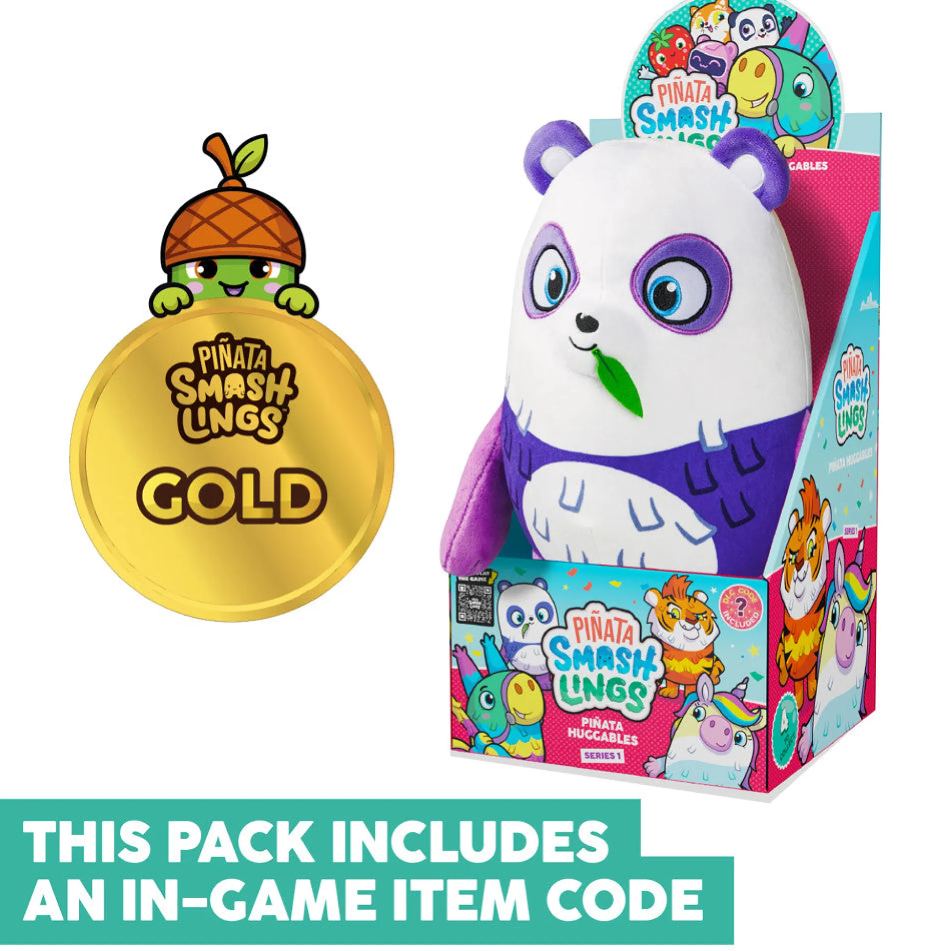 Flat River Group Piñata Smashlings 12 inch Sana The Panda Plush Toy* Stuffed Animals|Stuffed Animals & Plush Toys