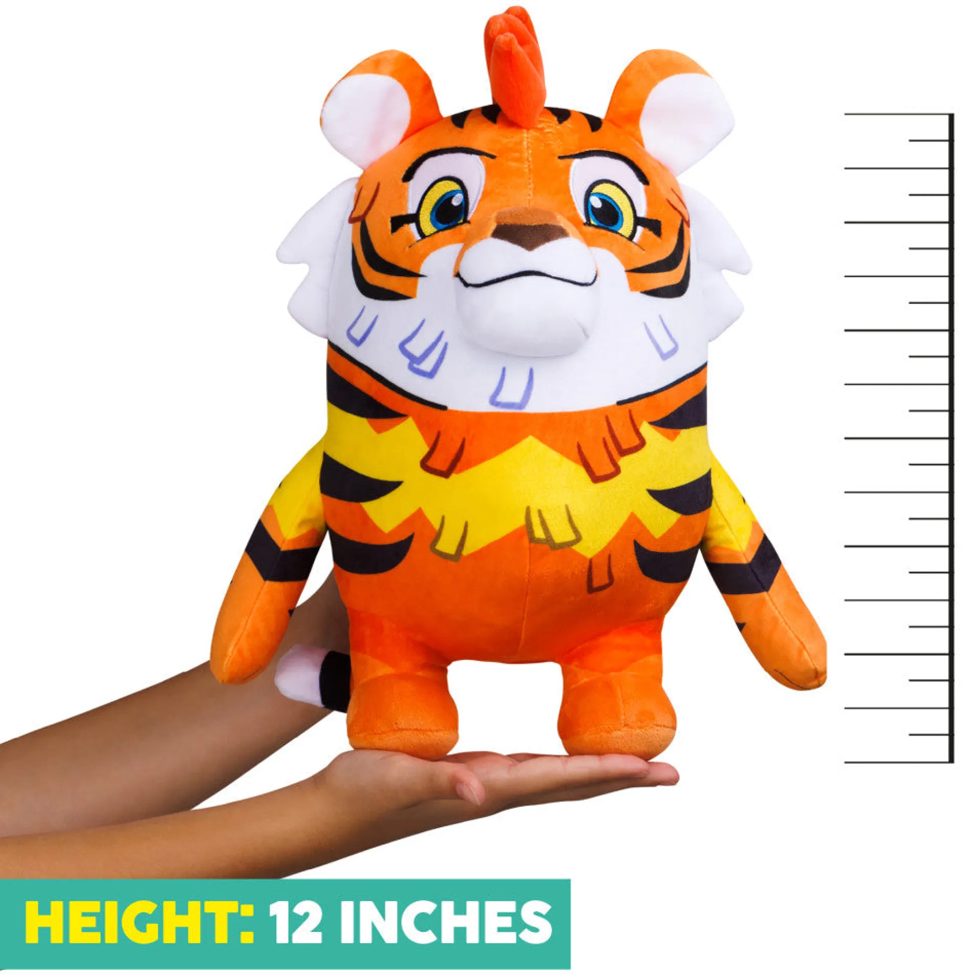 Flat River Group Piñata Smashlings Series 1 Mo the Tiger 12 inch Plush Toy with Digital Game Code* Stuffed Animals|Stuffed Animals & Plush Toys
