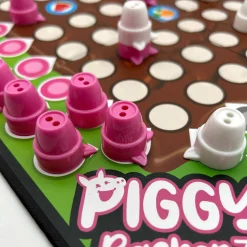 Flat River Group Piggy Backerz Barnyard Dash Board Game, Ages 6+ for 2 Players* Role-Playing Games|Board Games