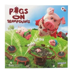 AreYouGame Pigs on Trampolines Bouncing Game* Family & Entertainments Games