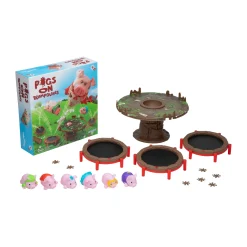 AreYouGame Pigs on Trampolines Bouncing Game* Family & Entertainments Games