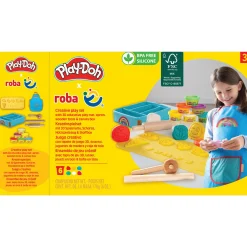 Flat River Group Play-Doh Creative Clay Art Playset - All-Inclusive Set with 6 Colors* Clay, Dough & Sand Art