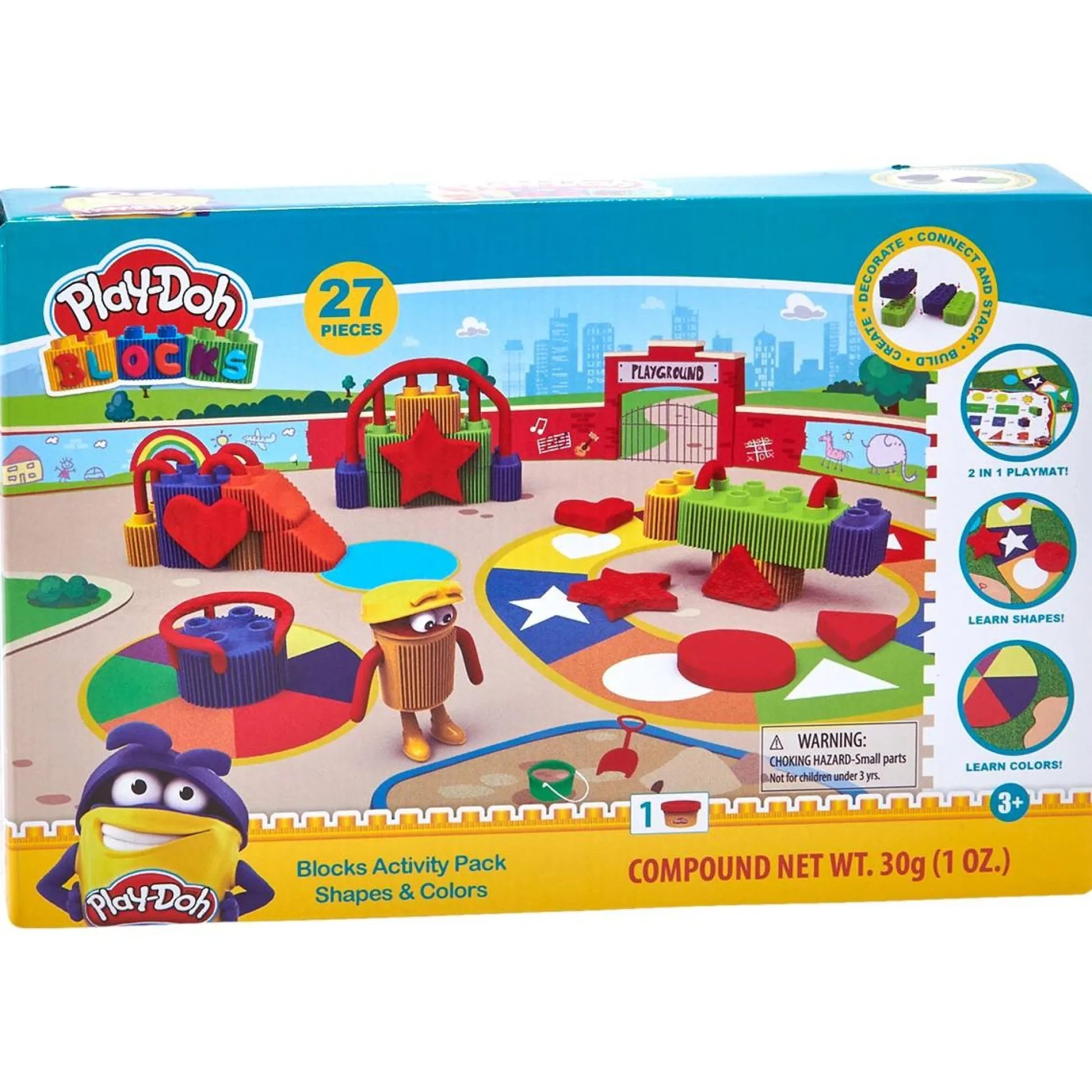 Calendar Holdings, LLC Play-Doh Creative Colors and Shapes Modeling Clay Block Set - 27 Pieces* Clay, Dough & Sand Art