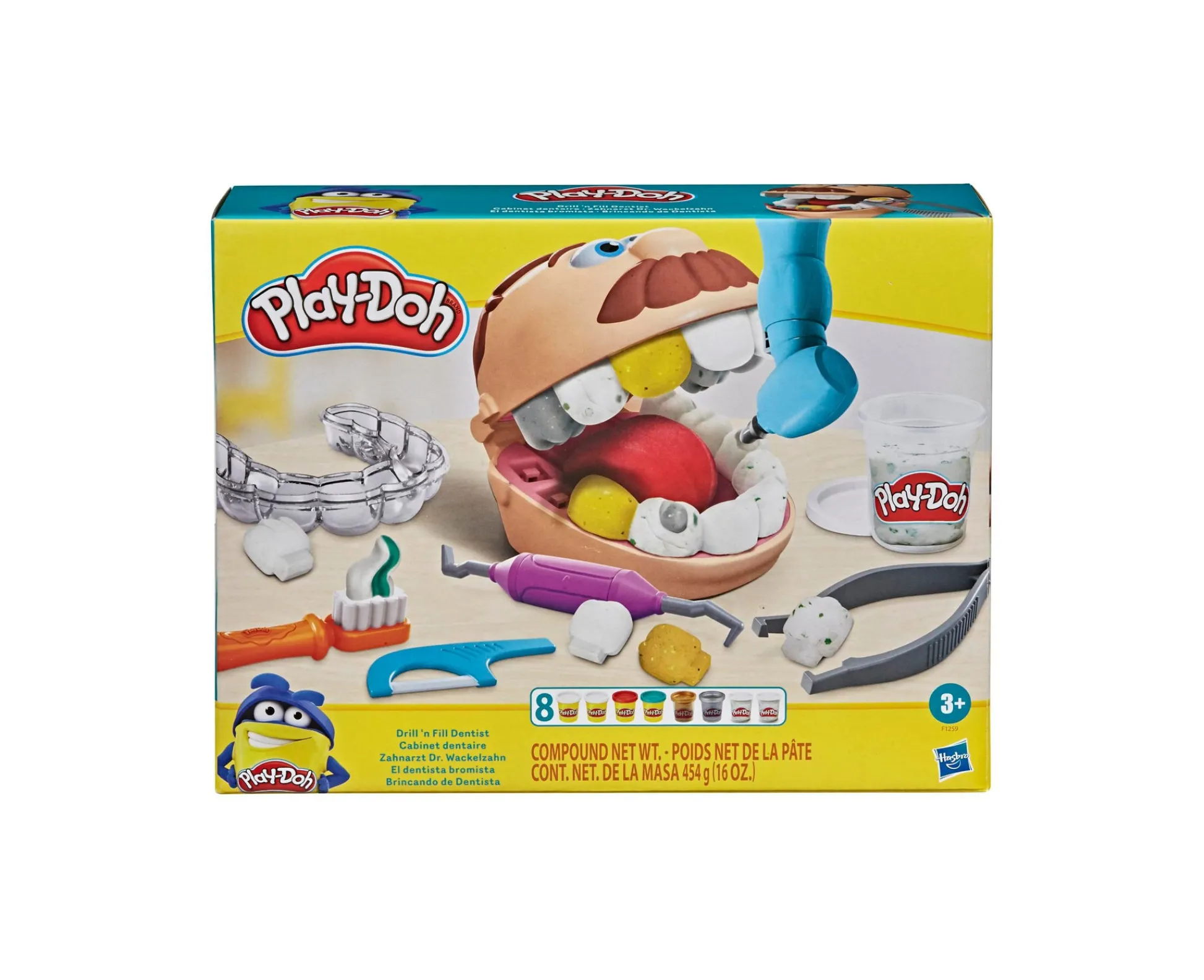 Macy's - Supplier Play-Doh Drill 'n Fill Dentist Toy Set with Dental Tools and Non-Toxic Dough* Dress Up|Tools & Workshops