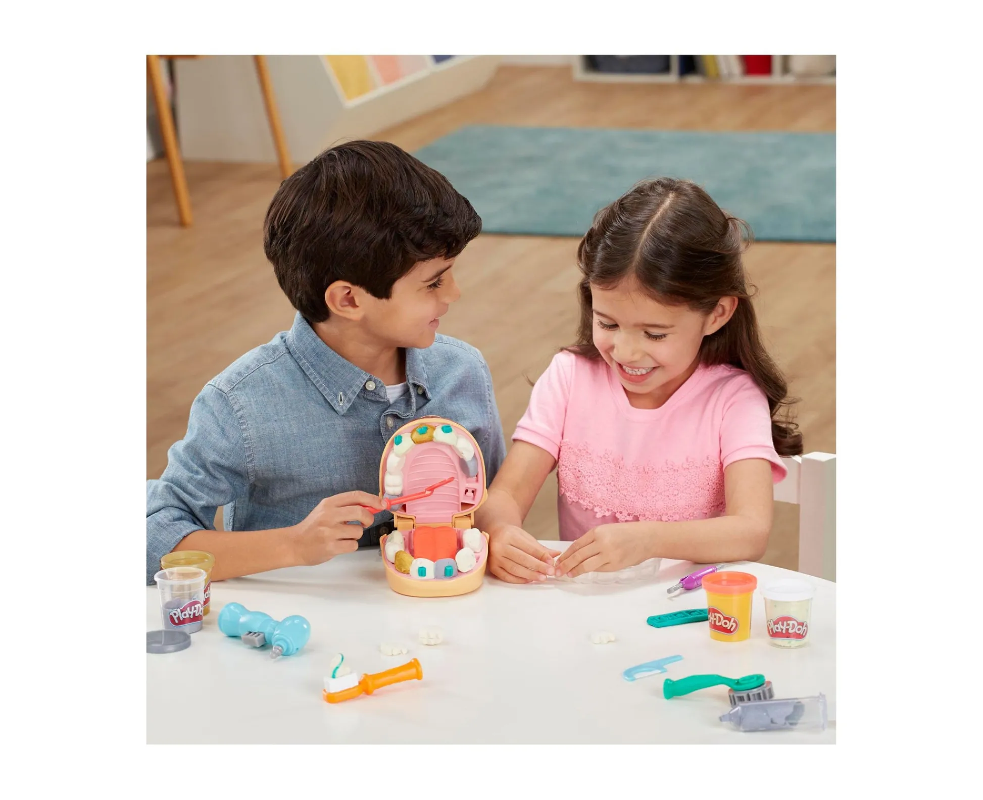 Macy's - Supplier Play-Doh Drill 'n Fill Dentist Toy Set with Dental Tools and Non-Toxic Dough* Dress Up|Tools & Workshops
