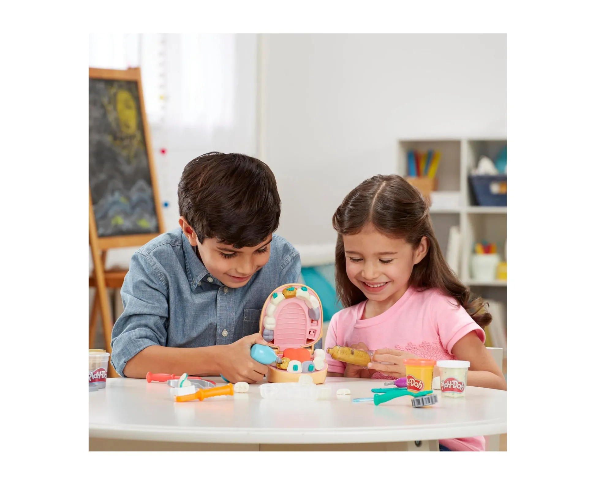 Macy's - Supplier Play-Doh Drill 'n Fill Dentist Toy Set with Dental Tools and Non-Toxic Dough* Dress Up|Tools & Workshops