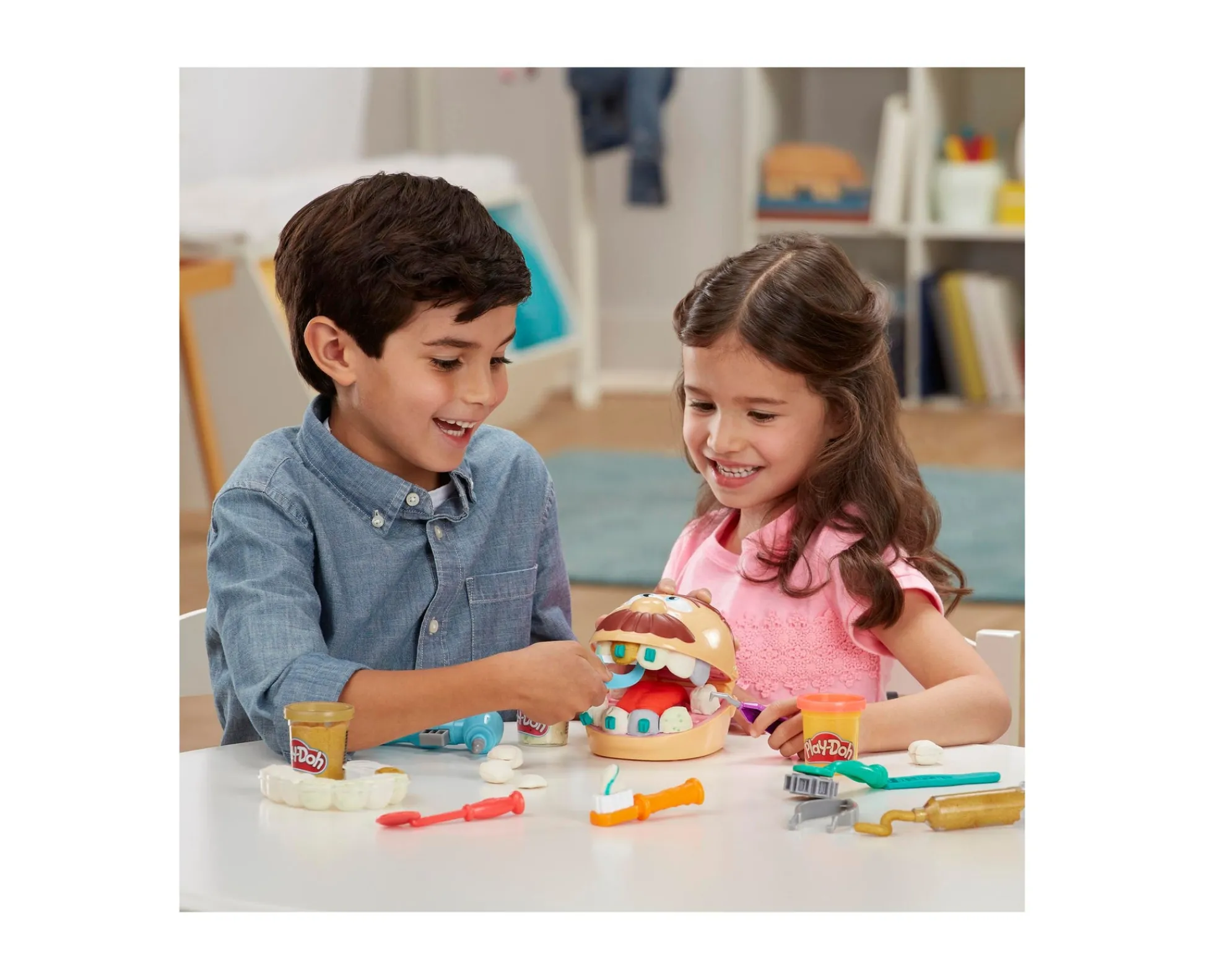 Macy's - Supplier Play-Doh Drill 'n Fill Dentist Toy Set with Dental Tools and Non-Toxic Dough* Dress Up|Tools & Workshops