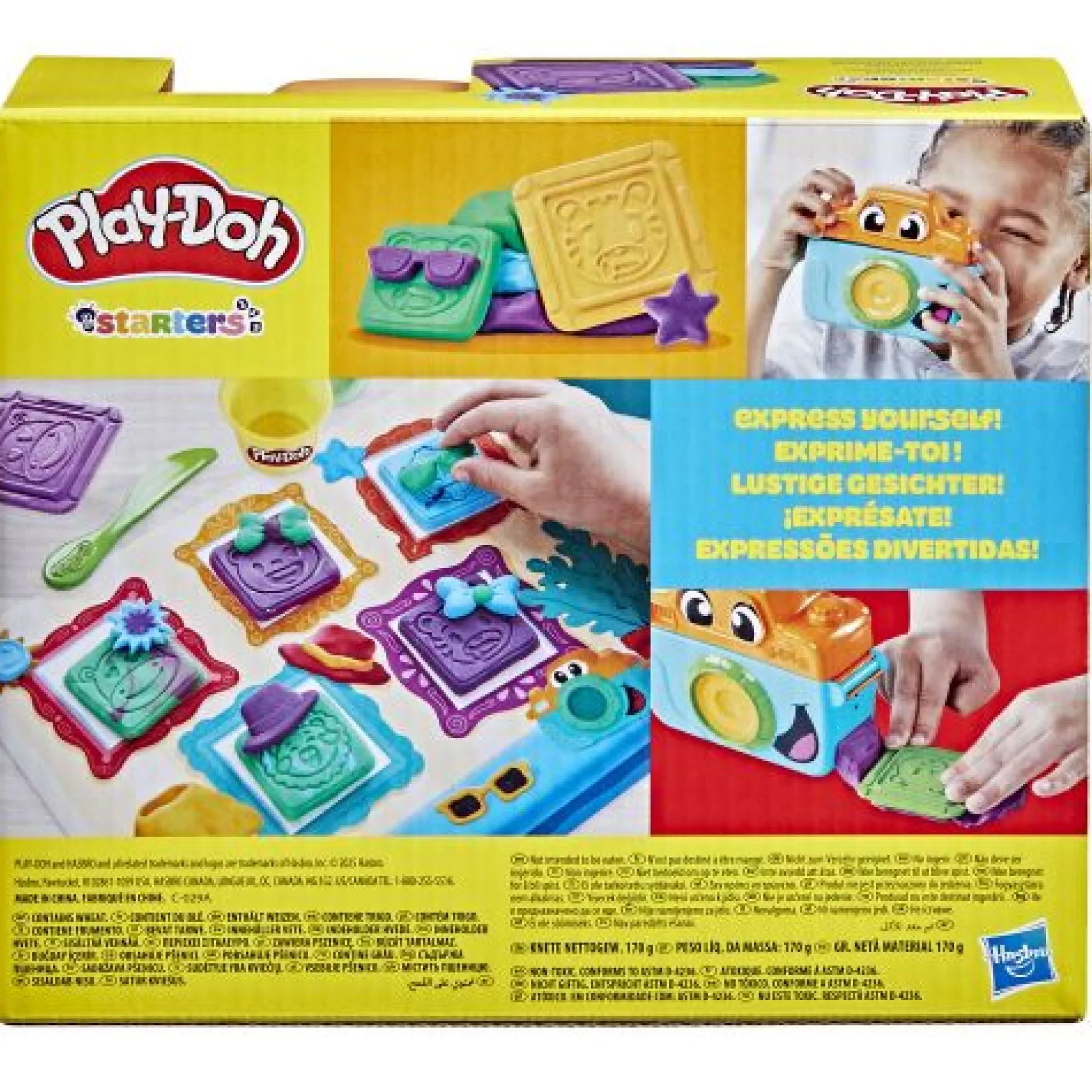 Calendar Holdings, LLC Play-Doh Photo Fun Animal Portrait Set with Pretend Camera* Clay, Dough & Sand Art