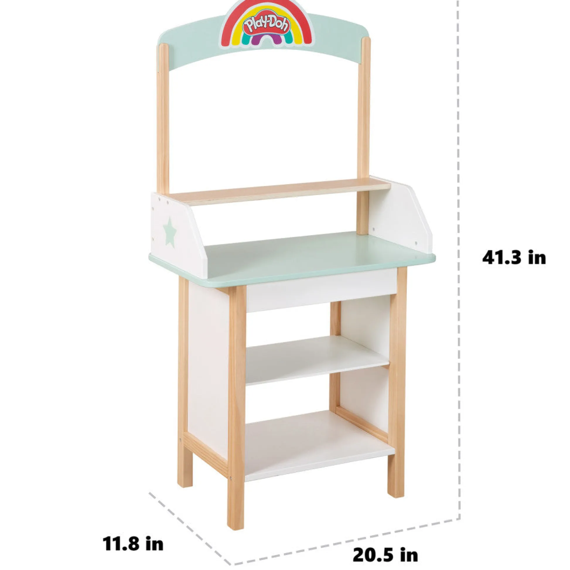 Flat River Group Play-Doh Wooden Ice Cream Stand Sweet Treats Play Center* Clay, Dough & Sand Art