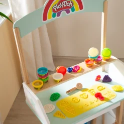 Flat River Group Play-Doh Wooden Ice Cream Stand Sweet Treats Play Center* Clay, Dough & Sand Art