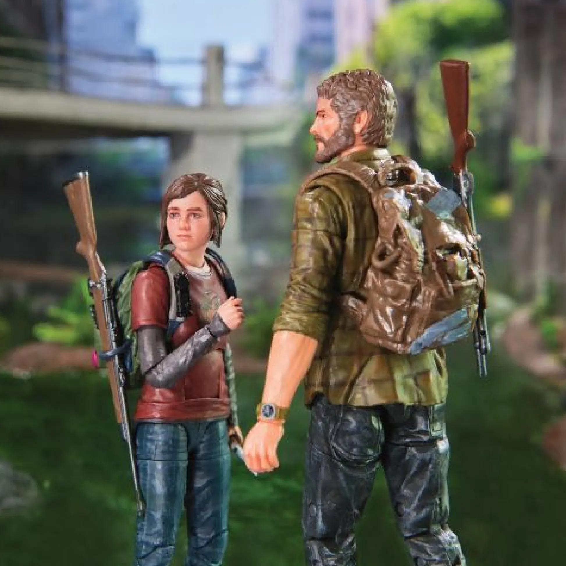 Calendar Holdings, LLC PlayStation The Last of Us 6 Inch Action Figures - Joel & Ellie Collector's Set* Collectible Figures & Playsets
