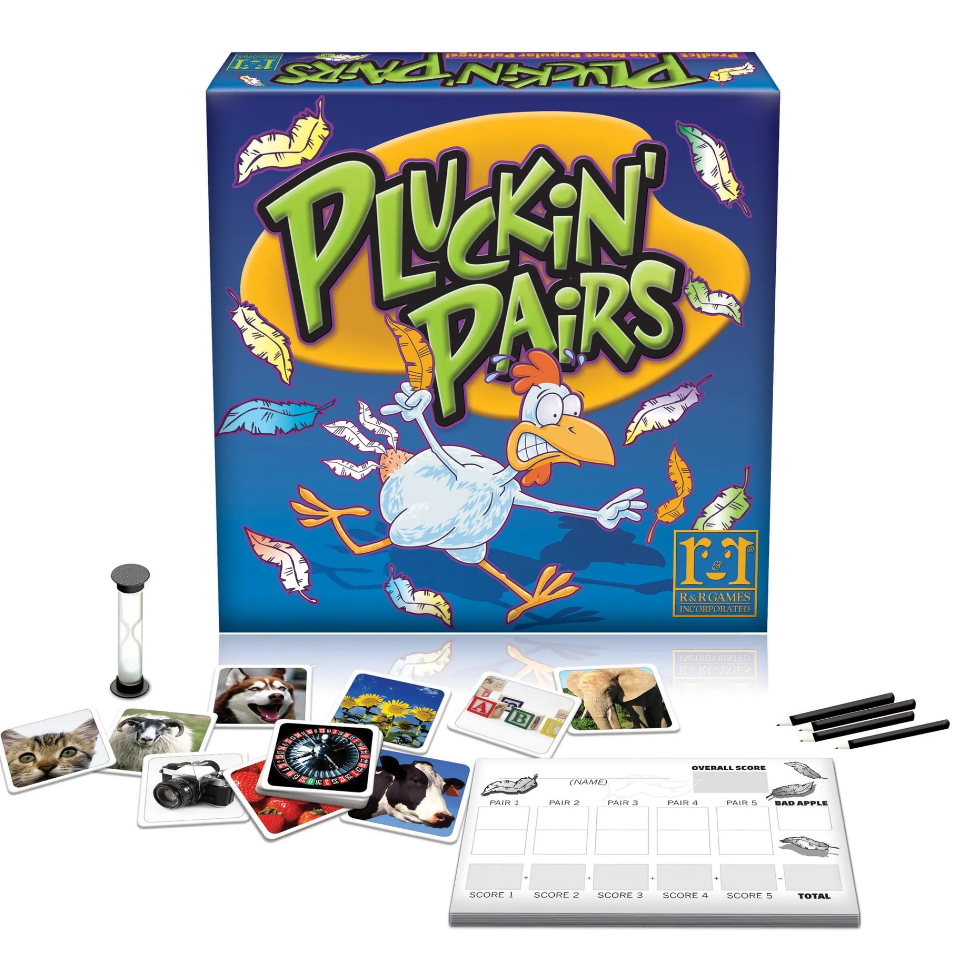AreYouGame Pluckin' Pairs Family Party Game - Game of the Year Edition* Family & Entertainments Games|Social & Emotional Skills