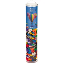 Educators Resource Plus-Plus Basic 240-Piece Construction Building Set - Colorful Interlocking Mini Puzzle Blocks* Puzzles