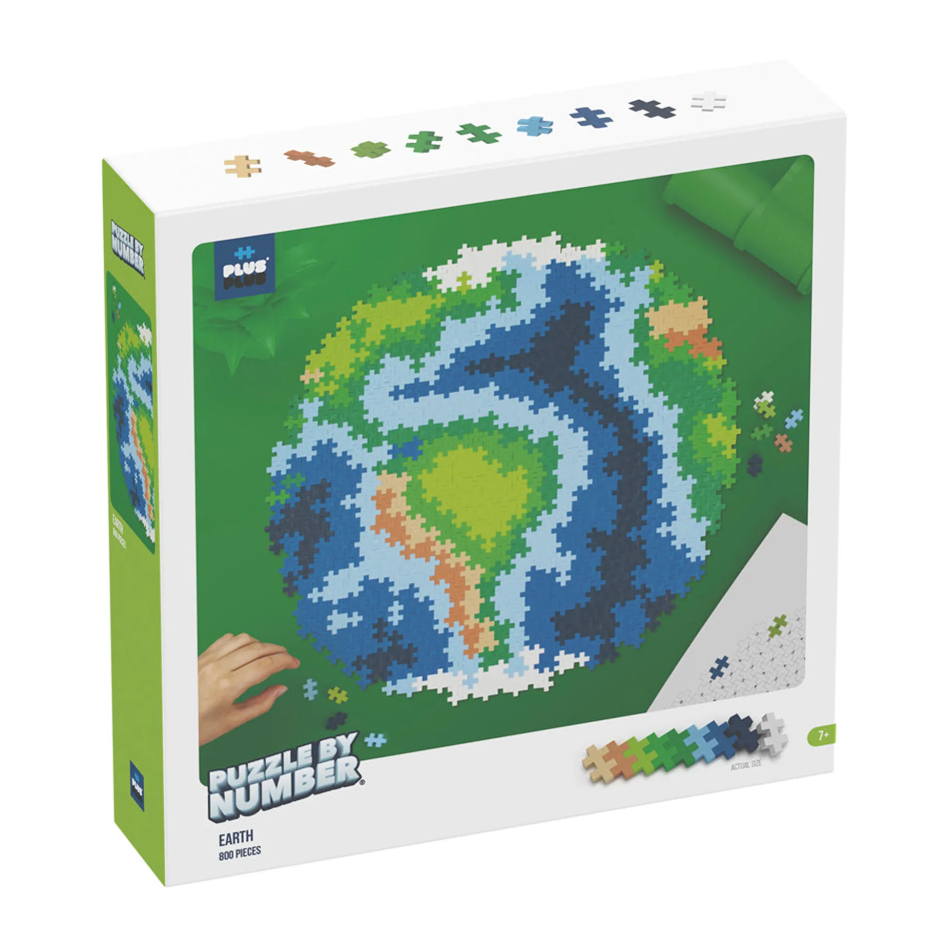 AreYouGame Plus-Plus Earth Theme Puzzle - 800 pc* Puzzles