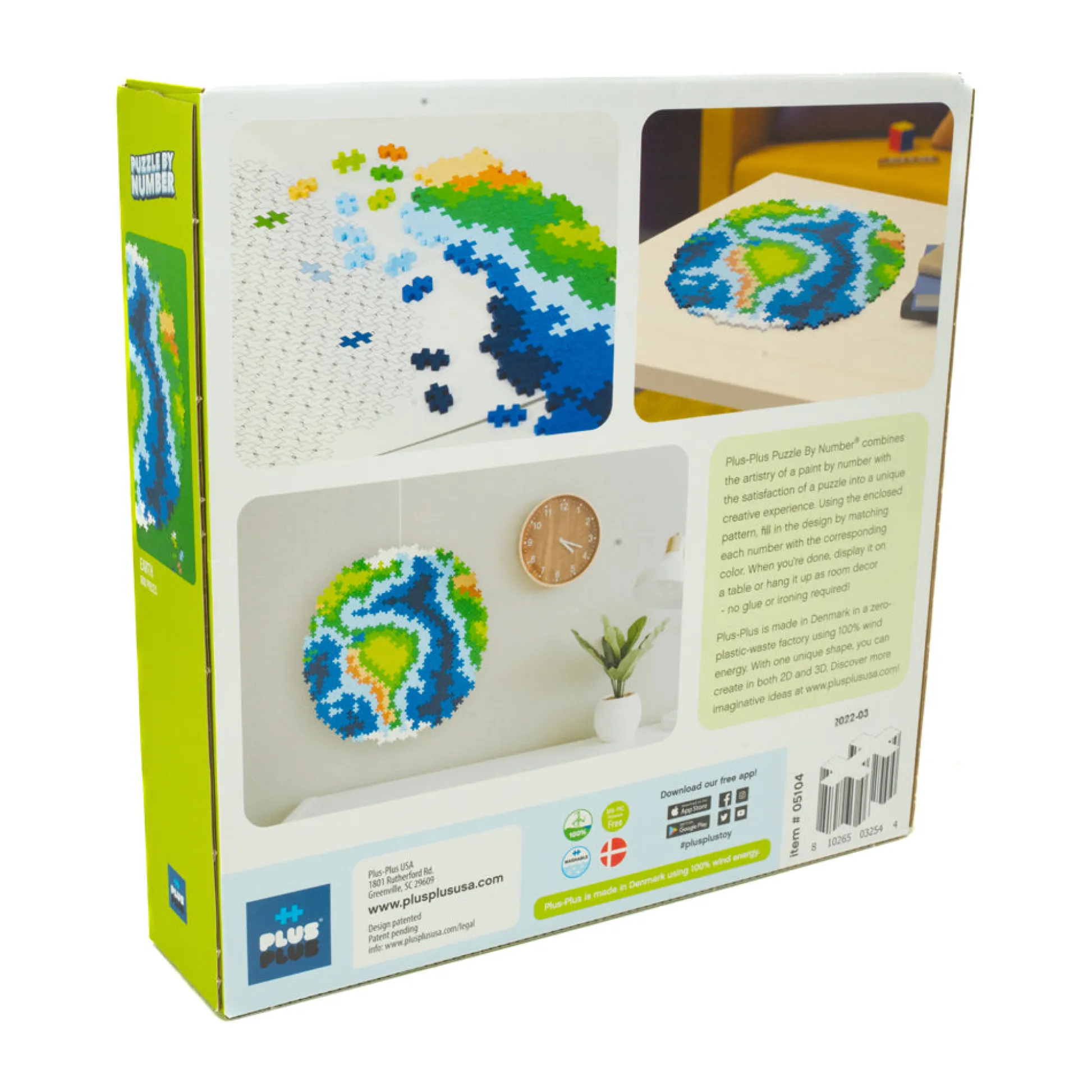AreYouGame Plus-Plus Earth Theme Puzzle - 800 pc* Puzzles