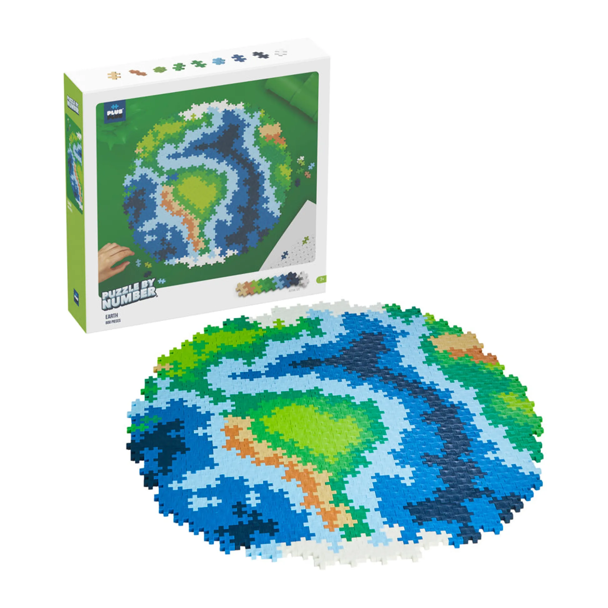 AreYouGame Plus-Plus Earth Theme Puzzle - 800 pc* Puzzles