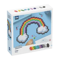 AreYouGame Plus-Plus Puzzle By Number - Rainbow Jigsaw Puzzle - 500 pc* Puzzles
