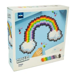 AreYouGame Plus-Plus Puzzle By Number - Rainbow Jigsaw Puzzle - 500 pc* Puzzles