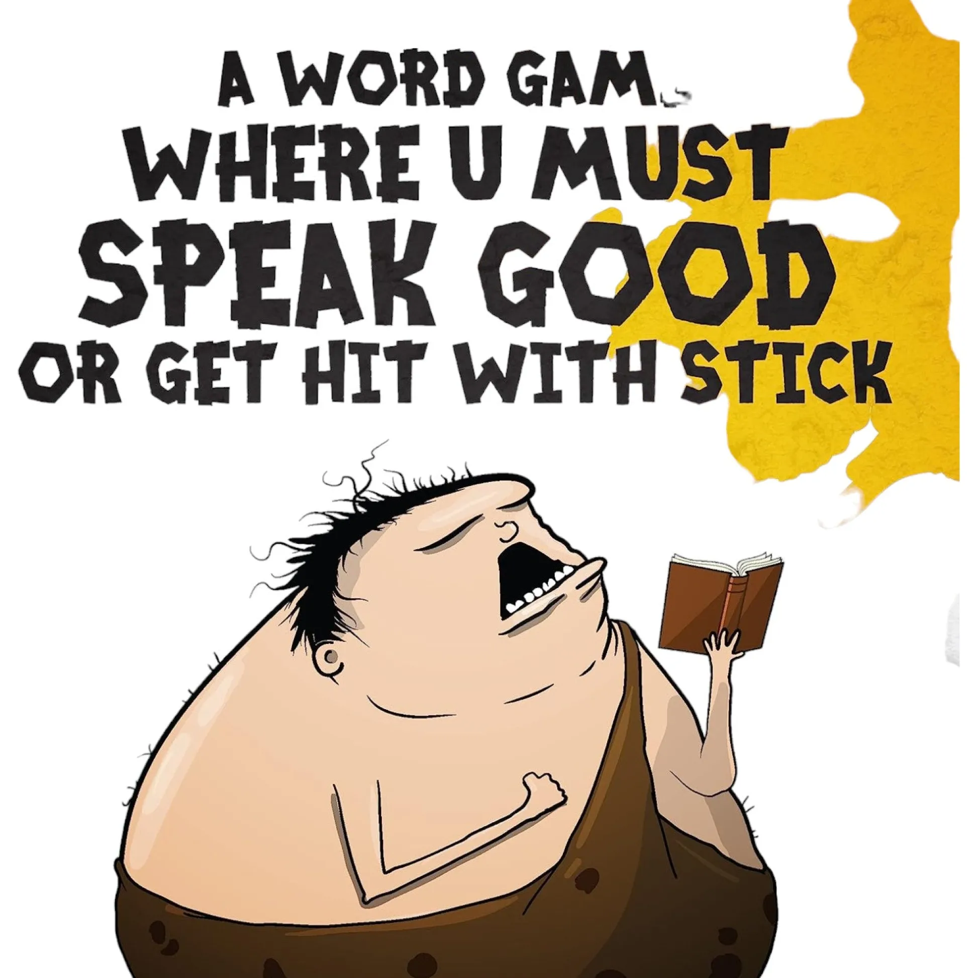 Calendar Holdings, LLC Poetry For Neanderthals: The Ultimate Caveman Word Game* Social & Emotional Skills|Family & Entertainments Games