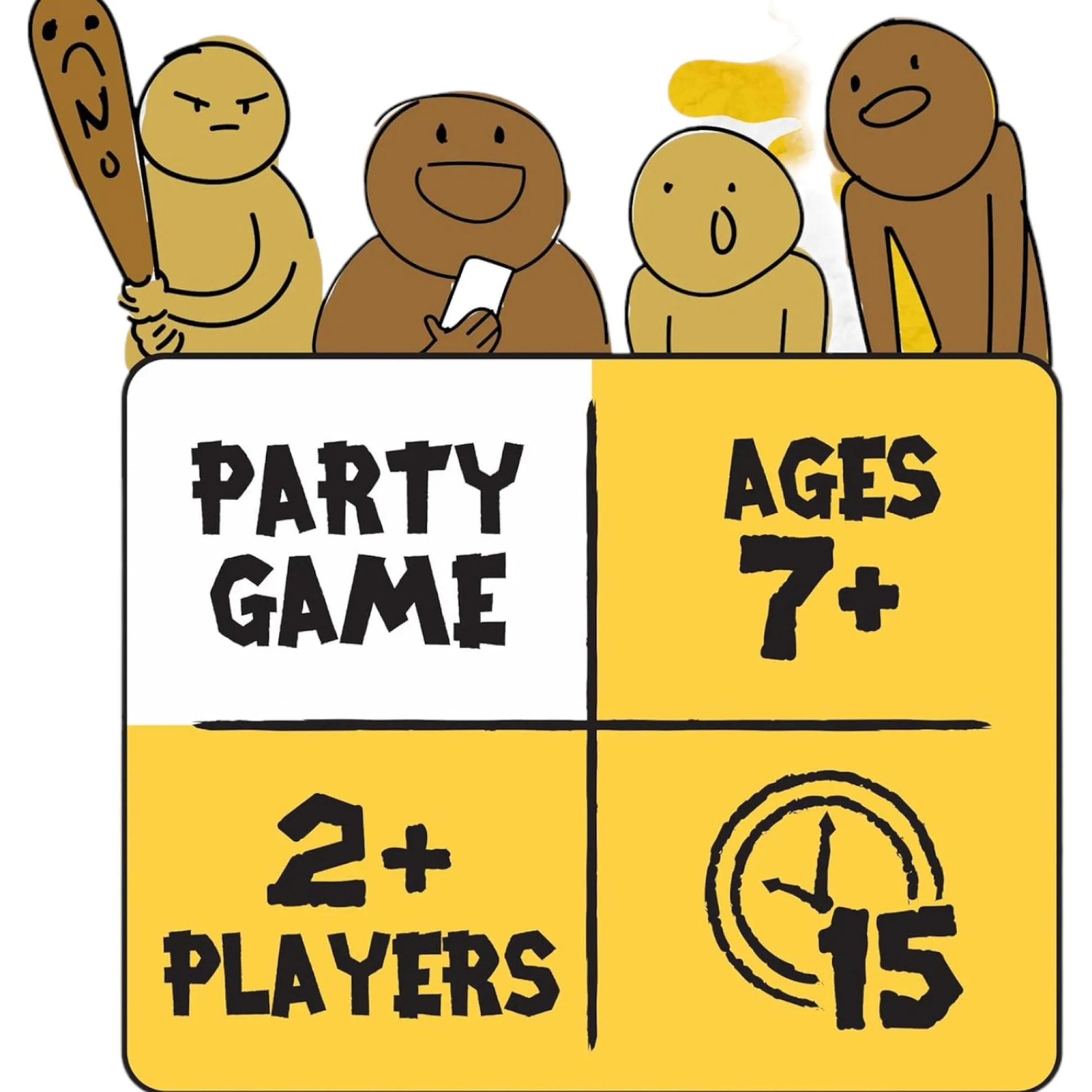 Calendar Holdings, LLC Poetry For Neanderthals: The Ultimate Caveman Word Game* Social & Emotional Skills|Family & Entertainments Games