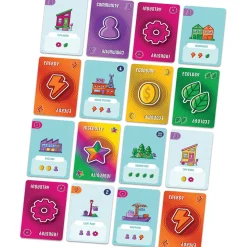 Flat River Group Point City - AEG Family Card Drafting and City Building Game* Card Games