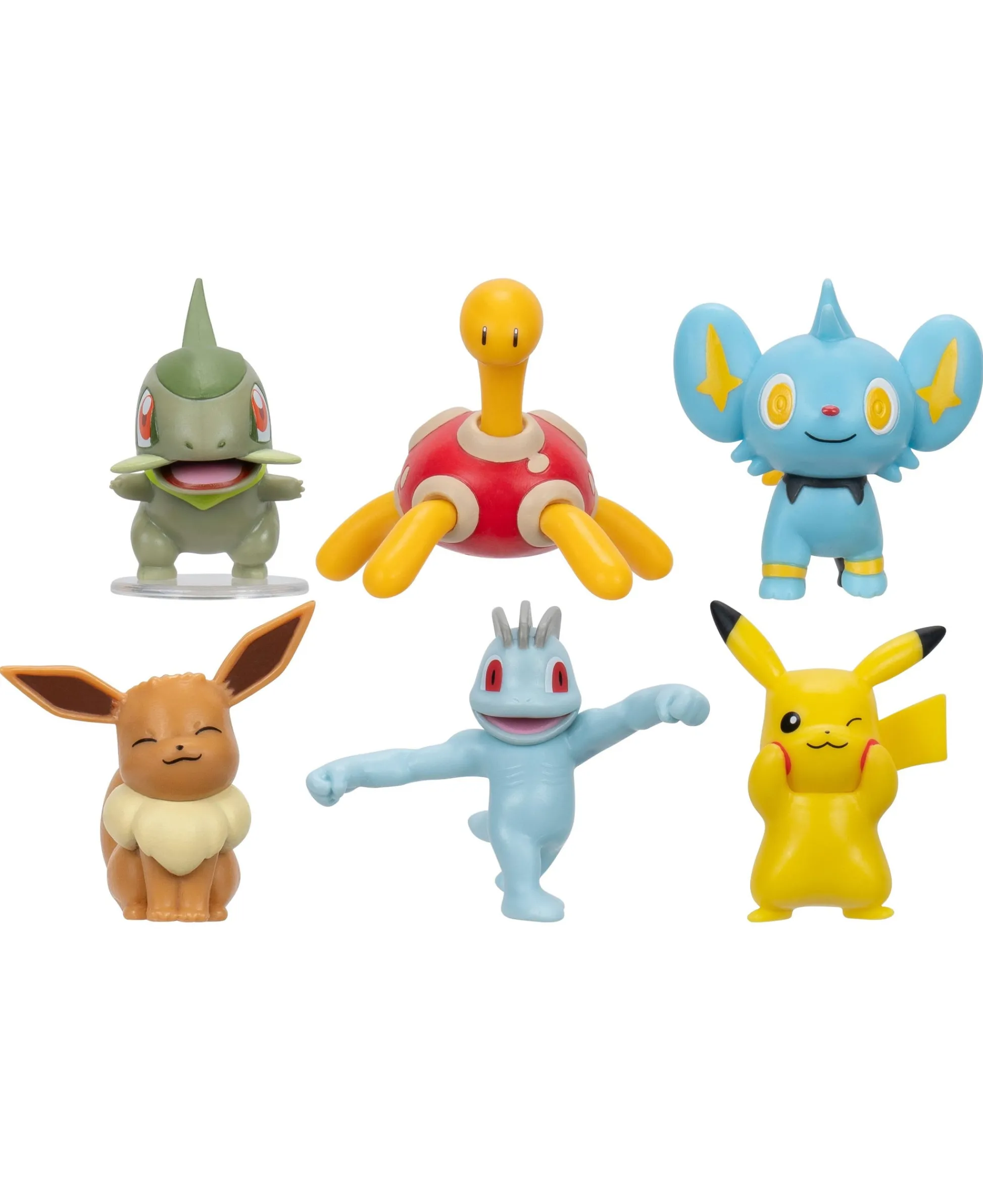 Macy's - Supplier Pokemon Official Battle Figure Set - 2-inch Scale Collectible - Pikachu, Squirtle & More* Collectible Figures & Playsets|Pokemon