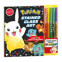 AreYouGame Pokemon Stained Glass Art Coloring Kit* Drawing, Color & Painting|Pokemon