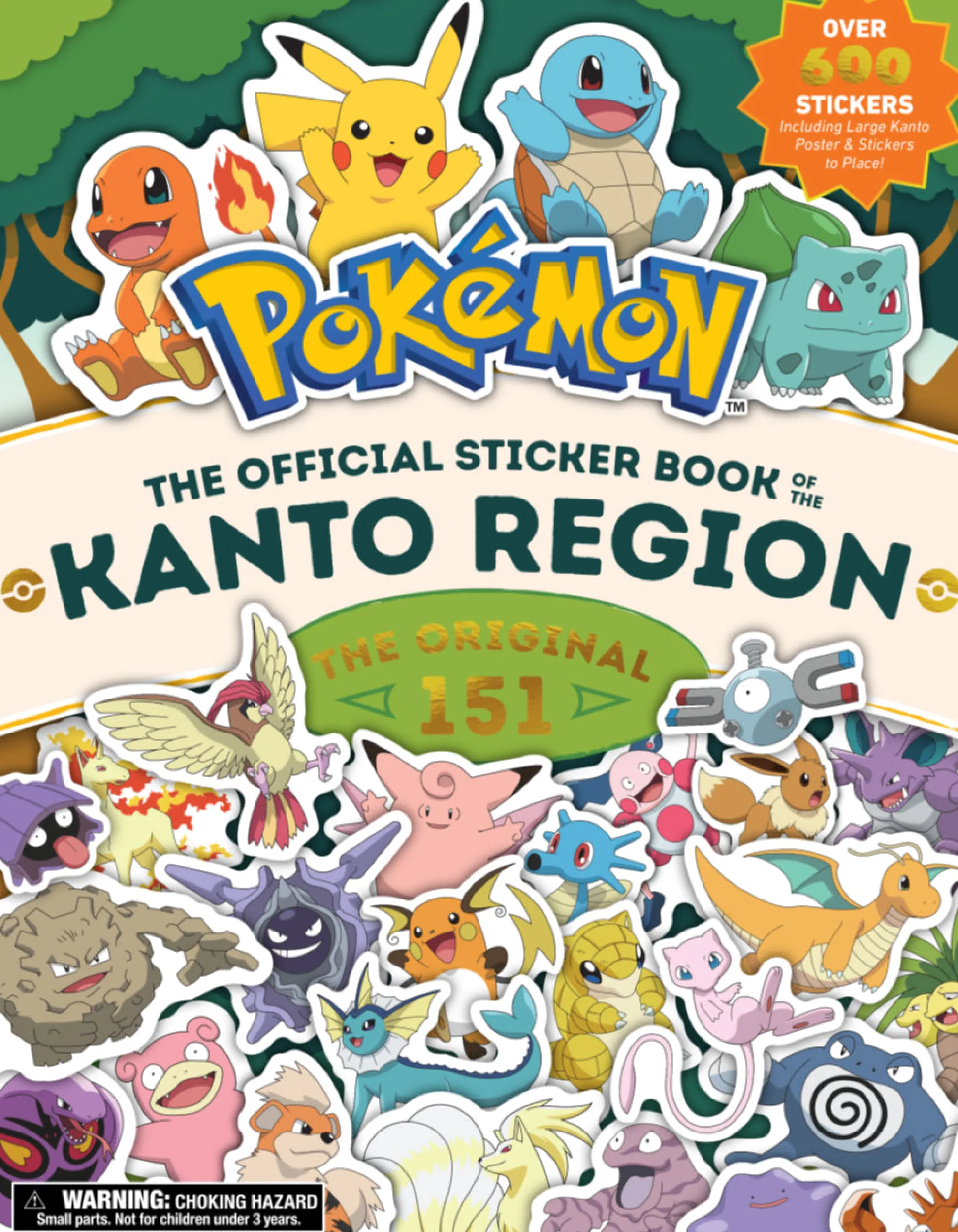 Readerlink Distribution Services Pokémon Kanto Region Spectacular Sticker Adventure Book*Kids Reading, Writing & Speech|Kids Books