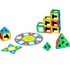 Educators Resource Polydron Magnetic Polydron Class Set, 96 Pieces - Educational Building Toy* Magnetic Tiles & Building Sets