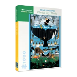AreYouGame Pomegranate Charley Harper Glacier Bay Alaska Jigsaw Puzzle - 1000 pc* Puzzles
