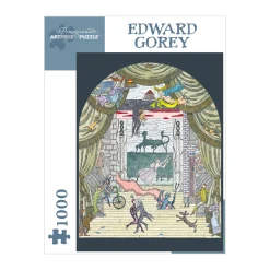 AreYouGame Pomegranate Edward Gorey 'Untitled' Jigsaw Puzzle - 1000 pc* Puzzles